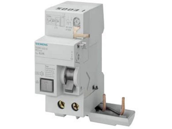 RC HPFI-block för 5SY 40A, 2P, 30 mA, typ A, 5SM2322-6