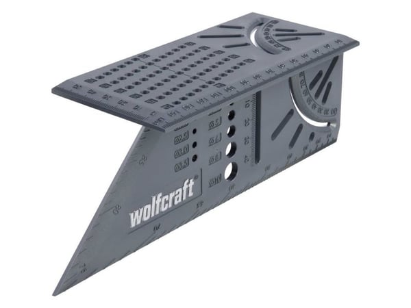 wolfcraft GmbH 5208000, Facet firkant, Grå, CE, 15 cm, 27,5 cm, 6,6 cm