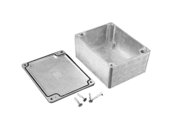 Hammond Electronics 1550Z115GASKET pakning silikon sort (L x B x H) 115 x 90 x 2 mm 2 stk