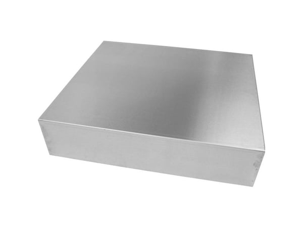 Hammond Electronics 1444-17154 kabinettchassis (L x B x H) 432 x 381 x 102 mm aluminium natur, 1 stk