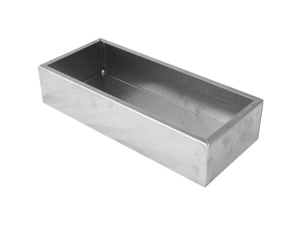 Hammond Electronics 1444-1463 kabinettunderstell (L x B x H) 356 x 152 x 76 mm aluminium natur 1 stk