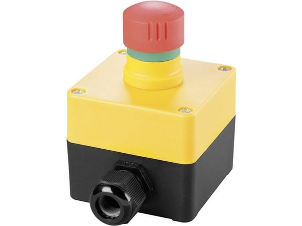 Schlegel SIL22_QRUV_118308 nödstoppknapp 250 V/AC 16 A 2 x brytkontakt IP65 1 st