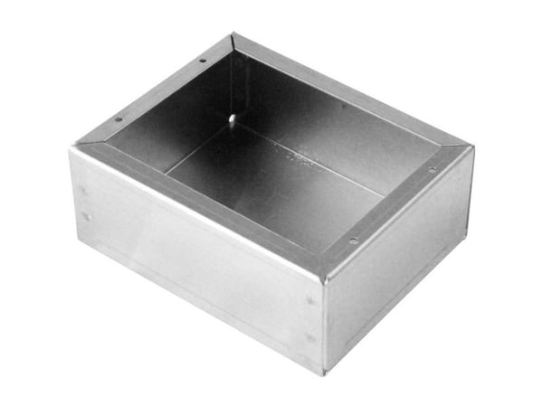 Hammond Electronics 1444-6415 kabinettchassis, 152 x 102 x 38 mm, naturlig aluminium, 1 stk