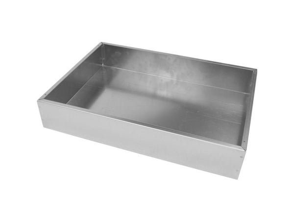 Hammond Electronics 1444-17123 kabinettchassis (L x B x H) 432 x 305 x 76 mm aluminium natur 1 stk