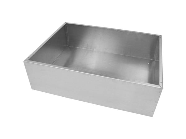 Hammond Electronics 1444-17135 kabinett-chassis (L x B x H) 432 x 330 x 127 mm aluminium natur 1 stk
