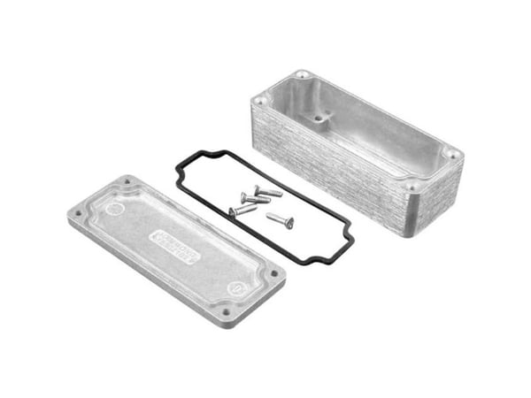 Hammond Electronics 1550Z102GASKET Tetning Silikon Sort (L x B x H) 90 x 36 x 2 mm 2 stk