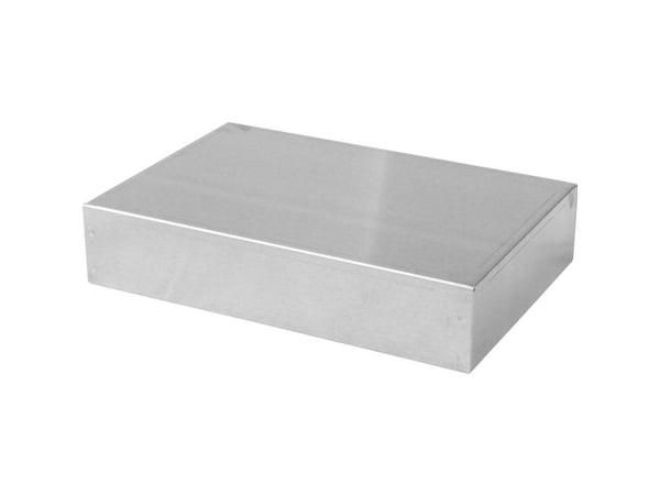 Hammond Electronics 1444-12825 kabinett/chassis (L x B x H) 305 x 203 x 64 mm aluminium natur 1 stk