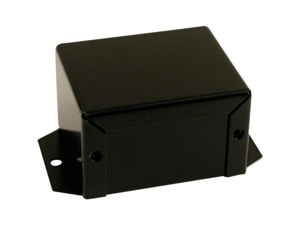 Hammond Electronics 1411FBHBK universalkabinett 102 x 56 x 56 aluminium svart 1 stk