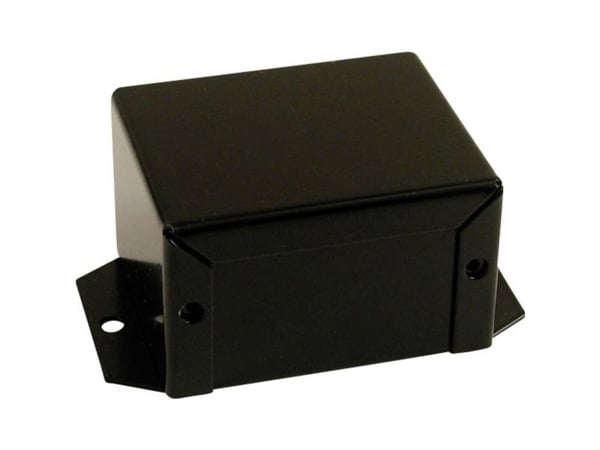 Hammond Electronics 1411FBRBK universal-kabinett 203 x 152 x 89 mm aluminium sort 1 stk