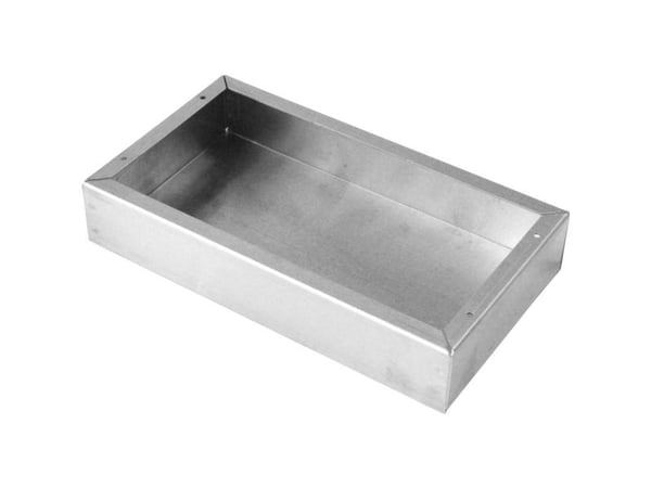 Hammond Electronics 1444-84515 kabinett-chassis (L x B x H) 203 x 114 x 38 mm aluminium natur 1 stk