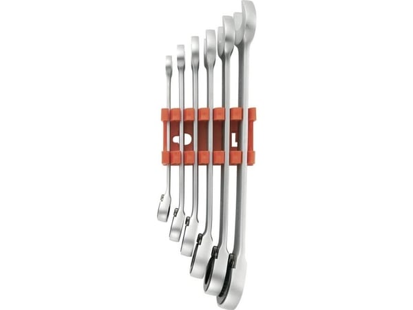 TOOLCRAFT 824124 Set med kombinationsnycklar 6 delar 8 - 19 mm