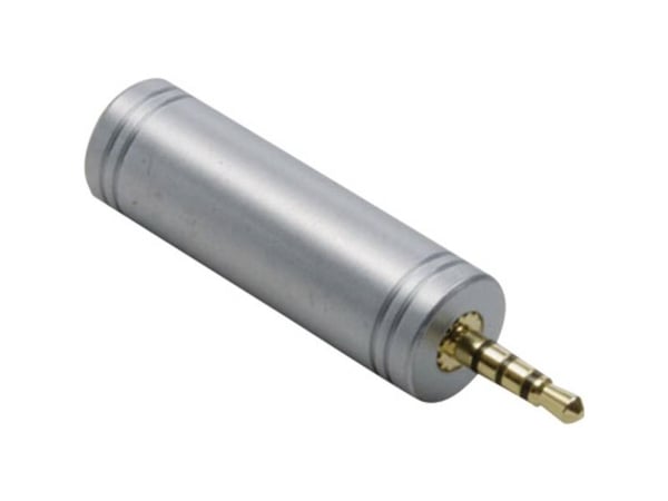 BKL Electronic 1103096 lydadapter Jack 2,5 mm til Jack 3,5 mm gull