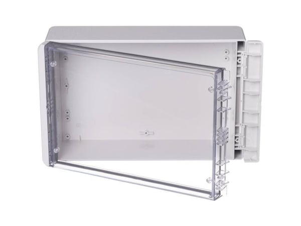 Bopla Bocube B 261709 PC-V0-G-7035 96026335 Seinäkaappi, asennuskaappi 170 x 271 x 90 Polykarbonaatti Harmaa valkoinen (RAL 7035) 1 kpl