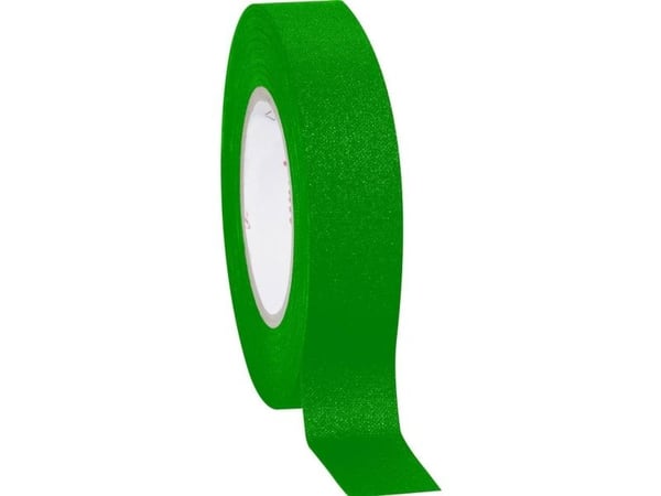 Coroplast 800 800-GN tekstiltape 10 m x 15 mm grønn