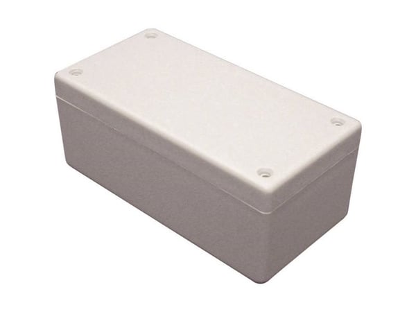 Hammond Electronics 1594EGY universalhölje 167 x 107 x 65 ABS grå/vit (RAL 7035) 1 st