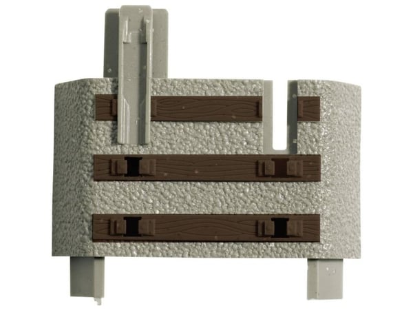 H0 Roco geoLINE (med ballast) 61183 sporende/stykk, 6 stk
