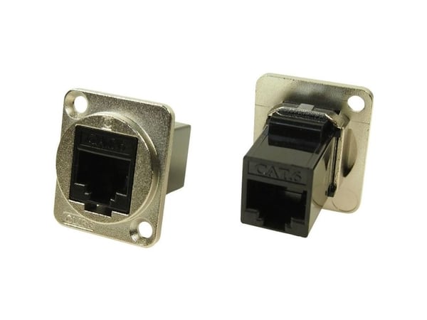 XLR-adapter UTP RJ45 Cat6 innfelt CP30222M Cliff (1 stk.)