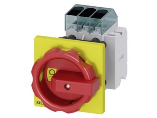 Rød, Gul 3-polet 16 mm² 16 A 1 x sluttekontakt, 1 x brydekontakt 690 V/AC Siemens 3LD30541TK53