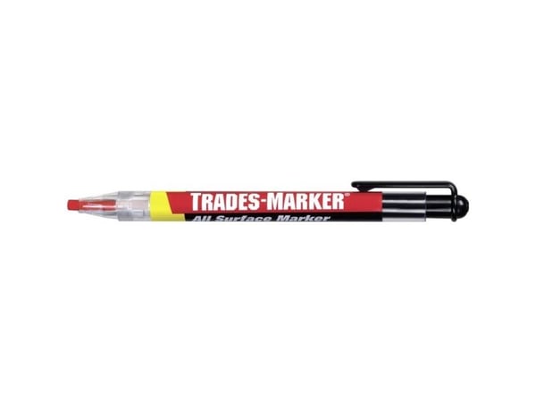 Markal Trade Marker Starter Pack 96132 permanentmarkør rød 3,8 mm