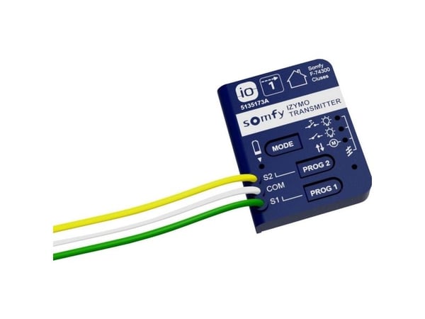 Somfy IZYMO - Sändare - trådlös - 868.7 MHz - blå