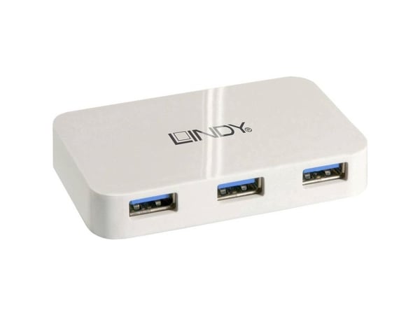 Lindy 43143, USB 3.2 Gen 1 (3.1 Gen 1) Type-A, USB 3.2 Gen 1 (3.1 Gen 1) Type-A, 5000 Mbit/s, Hvit, Windows 2000, Windows 7 Home Basic, Windows 7 H...