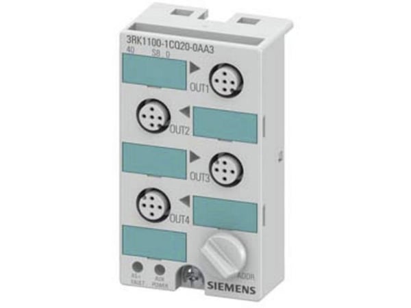Siemens 3RK1100-1CQ20-0AA3 PLC-kompaktmodul 24 V/DC