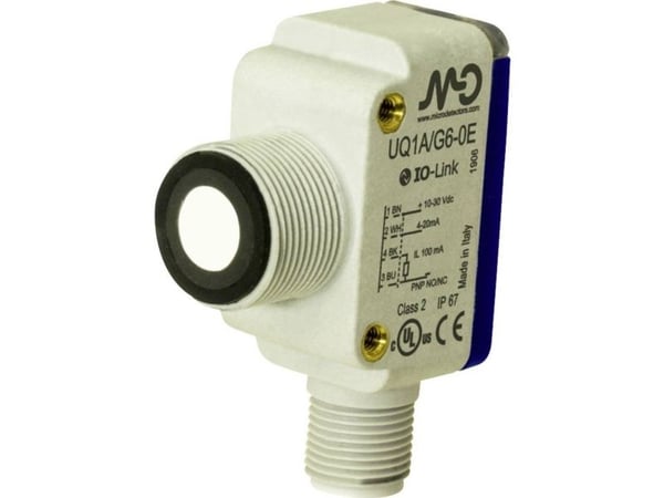 MD Micro Detectors Ultraäänianturi UQ1D/G7-0E UQ1D/G7-0E 10 - 30 V/DC 1 kpl 1 kpl