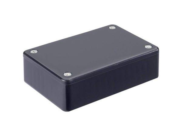 Hammond Electronics 1591MBK Euro-kaappi 85 x 56 x 25 ABS Lajittelu 1 kpl
