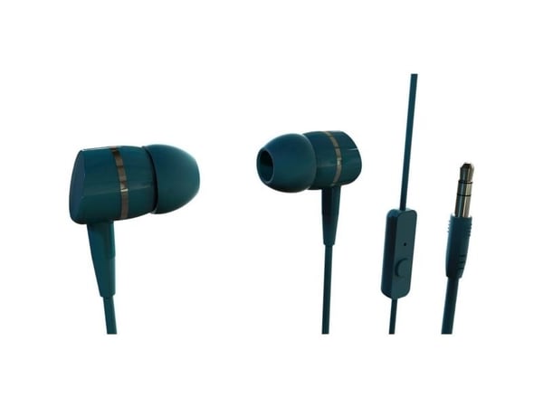 Vivanco Smartsound - Ørepropper med mikrofon - i øret - kablet - 3,5 mm jakk - bensin