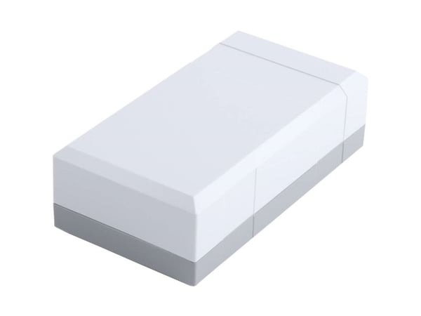 Bopla ELEGANT EG 1240 32124002 Elektroniikkakabinetti 125 x 67 x 40 Polystyrol (EPS) Gråhvid (RAL 7035) 1 kpl 1 stk
