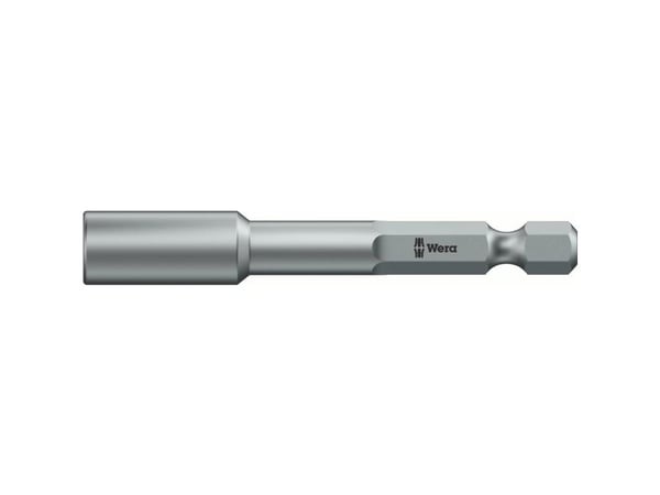 Wera 05060432001, 1 stykker, Sekskantet, 25,4 / 4 mm (1 / 4"), 7/16'''''', Sort, CE, GS, DVE