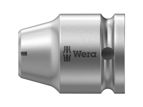 Wera 780 C Verbindungsteile, 1 stykker, Sekskantet, 25,4 / 2 mm (1 / 2"), 5/16", Kromvanadiumstål, Grå