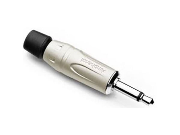Amphenol KM2P, 3,5 mm mono, metallinen