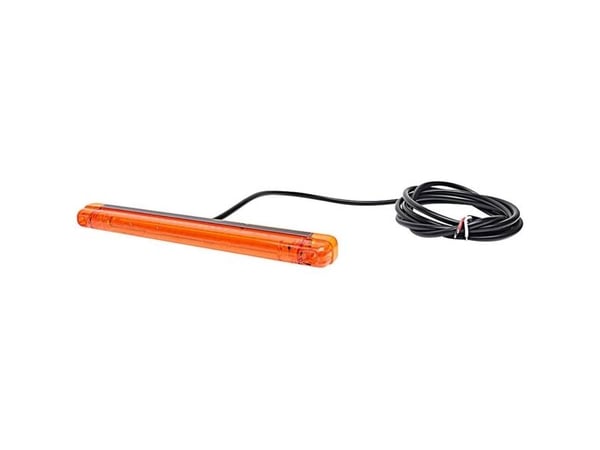 WAS frontlykt W134 1027 12 V, 24 V via ledningsnett (skruemontering, utførelse) oransje