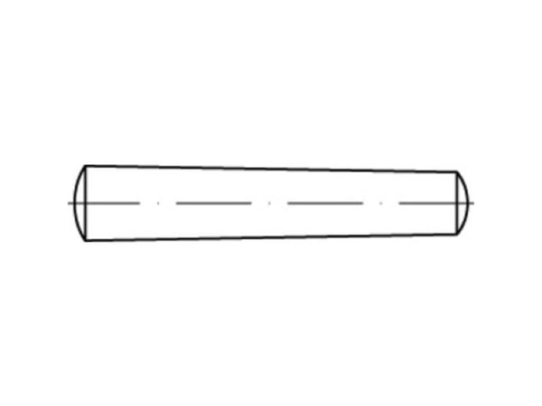 TOOLCRAFT TO-5393967 spiker (kegle) 6,5 mm stål, 100 stk