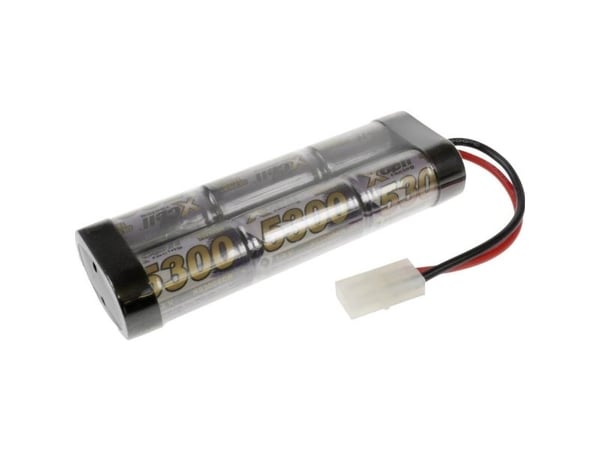 XCell modellbygg batteripakke (NiMH) 7,2 V 5300 mAh, celletype: 6 Tamiya