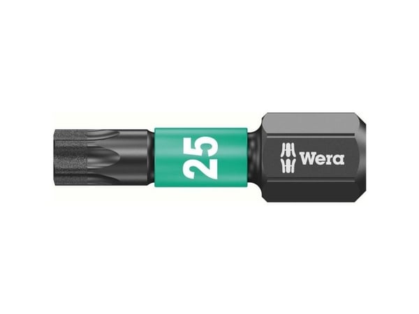 Wera 05057625001, 1 stykker, Torx, TX25, Rustfritt stål, TX 25, CE, GS, DVE