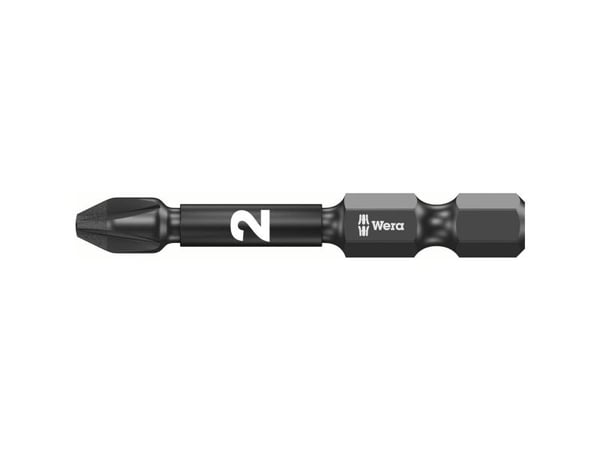 Wera 855/4 IMP DC PZ DIY, 5 stykker, Pozidriv, PZ 2, 50 mm, 50 mm, 17 mm