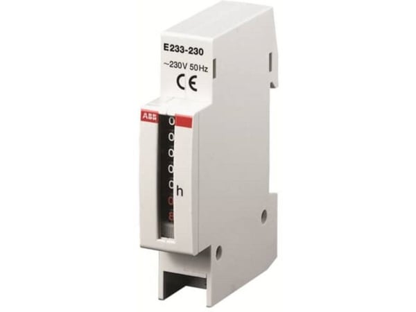 ABB drifttidräknare E233-230 AC230V E233-230 (2CDE100000R1601)