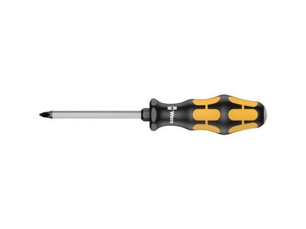Wera 918 05017052001 Verksted Phillips skrutrekker PZ 2 Bladlengde: 100 mm DIN ISO 8764-PZ, DIN 5262