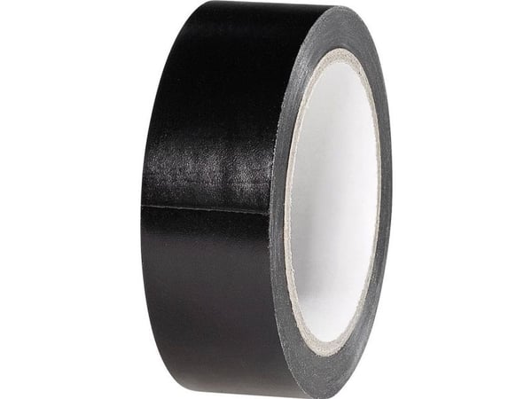 TOOLCRAFT isolasjonstape K1B19L6S-C, sort (L x B) 6 m x 19 mm, 5 stk