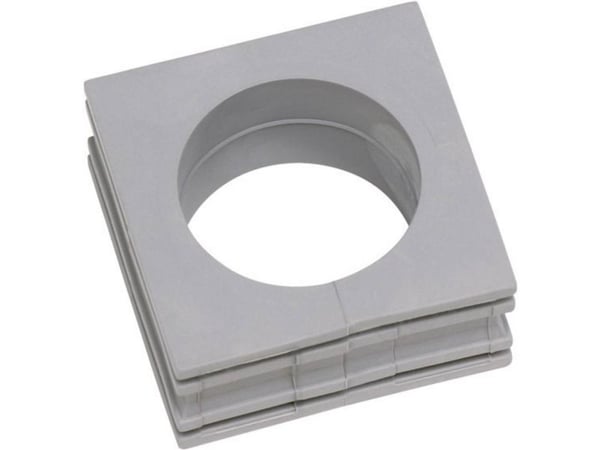Icotek KT 25 kabelgenomföring slitsats klämmdiameter (max.) 26 mm elastomer grå 1 st