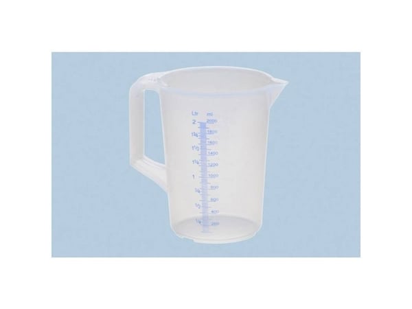 Hünersdorff 937000 målebeger 2000 ml plast