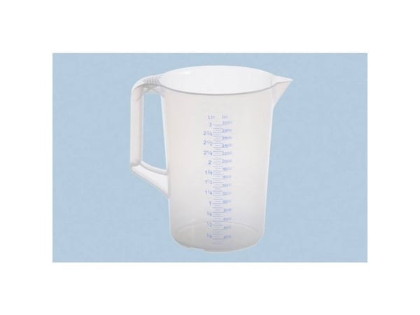 Hünersdorff målebeger 938000 3000 ml plast