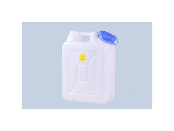 Hünersdorff 818200 breidhalsbeholder 22 l, plast, natur, 370 mm, 180 mm, 475 mm