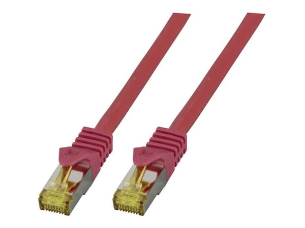 EFB Elektronik MK7001.10R, 10 m, Cat6a, S/FTP (S-STP), RJ-45, RJ-45, Rød