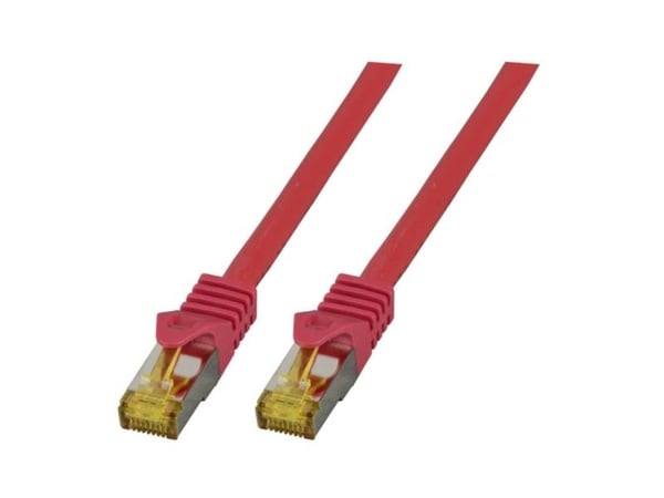 EFB Elektronik MK7001.3R, 3 m, Cat6a, S/FTP (S-STP), RJ-45, RJ-45, Rød