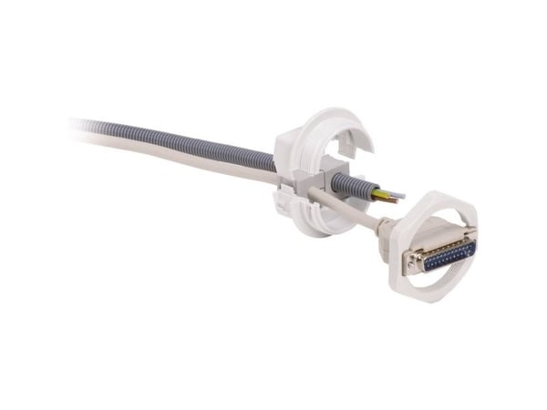 Icotek KVT 50/2 Kabelgennemføring kan deles Grå 1 stk