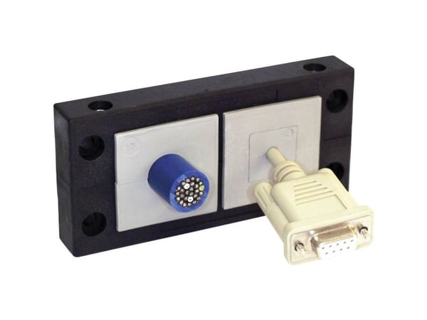 Icotek KEL 16/2 Kabelindføringsliste Polyamid Sort 1 stk