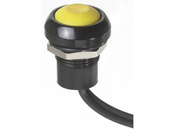 APEM ICR3SAD7/1 tryckknapp 28 V/DC 5 A, 1× Off/On, IP67 (1 st)
